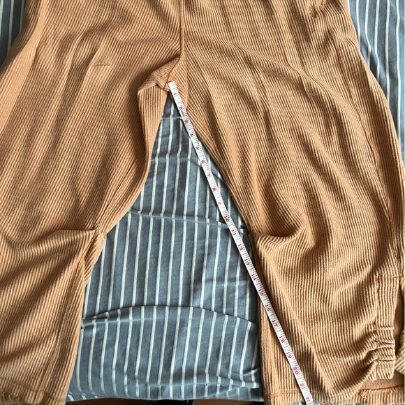 FP Movement by Free People corduroy Tan Cropped Pants size small - Picture 10 of 11